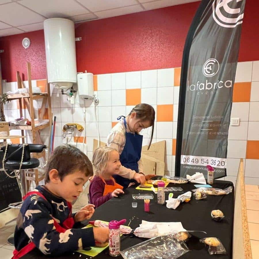 Atelier culinaire organisé par La Fabrica Events au marché couvert de Neufchâteau